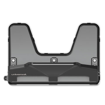Universal® 30-sheet Three-hole Power Assist Punch, 7 Mm Holes, Black freeshipping - TVN Wholesale